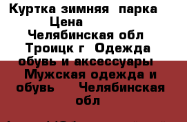 Куртка зимняя (парка) › Цена ­ 1 500 - Челябинская обл., Троицк г. Одежда, обувь и аксессуары » Мужская одежда и обувь   . Челябинская обл.